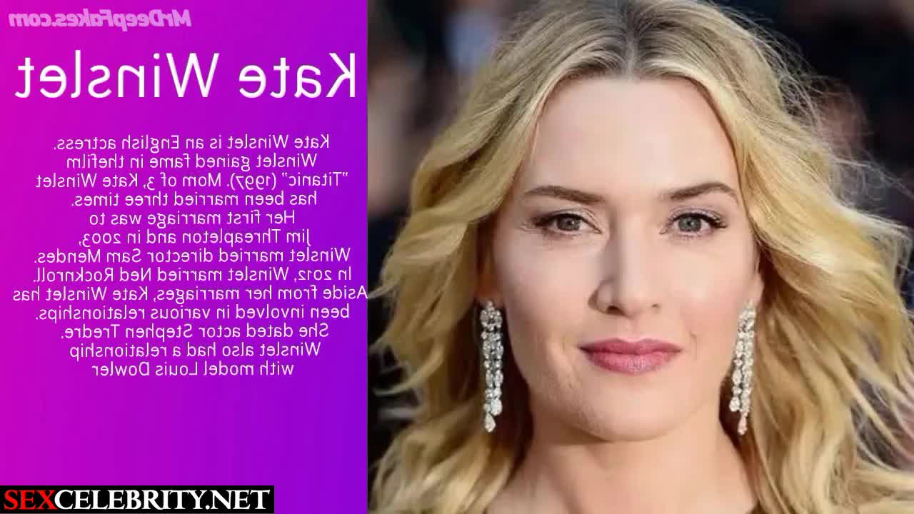 See how Kate Winslet [celebrity sex] got fucked from the best angles - DeepFakesCeleb