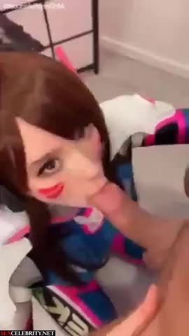 AI anime cosplayer ASMR BlueKatie gets creampied in her mouth - DeepFakesCeleb