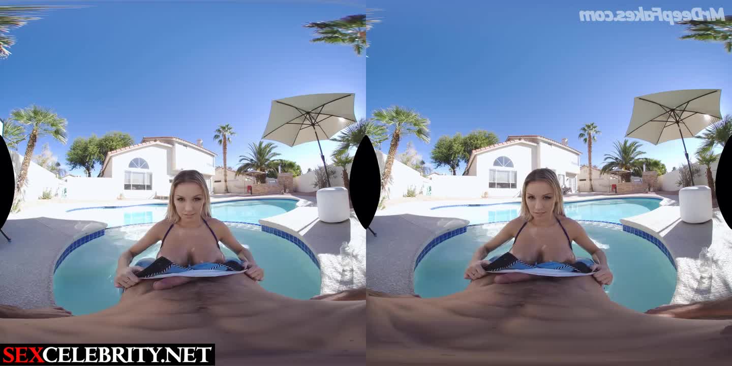 Sexy slut Killer Katrin - vr pov porn video in the pool - DeepFakesCeleb