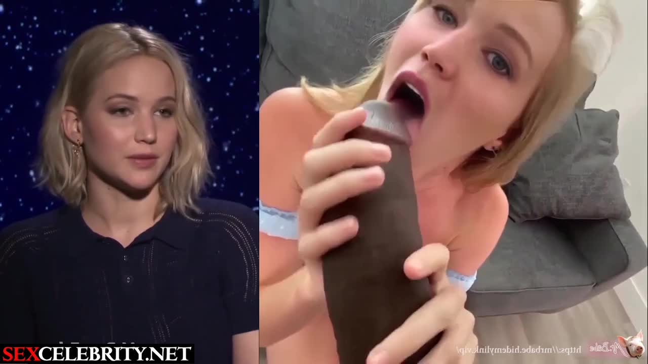 She is a crazy fan of bbc / Jennifer Lawrence interracial adult tapes - DeepFakesCeleb