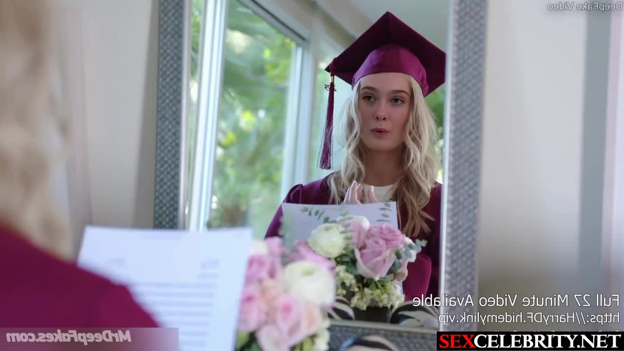 [Deepfake] Elle Fanning received her diploma and fucked her brother - DeepFakesCeleb