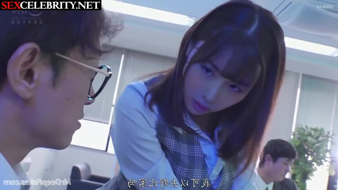 Lustful Satomi Ishihara (石原 さとみ ポルノ) seduced modest colleague - fakeapp - DeepFakesCeleb