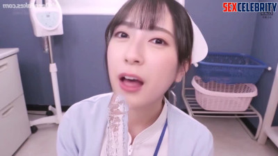 Dirty nurse fucks with patients - Kanemura Miku (金村美玖 日向坂46) real fake