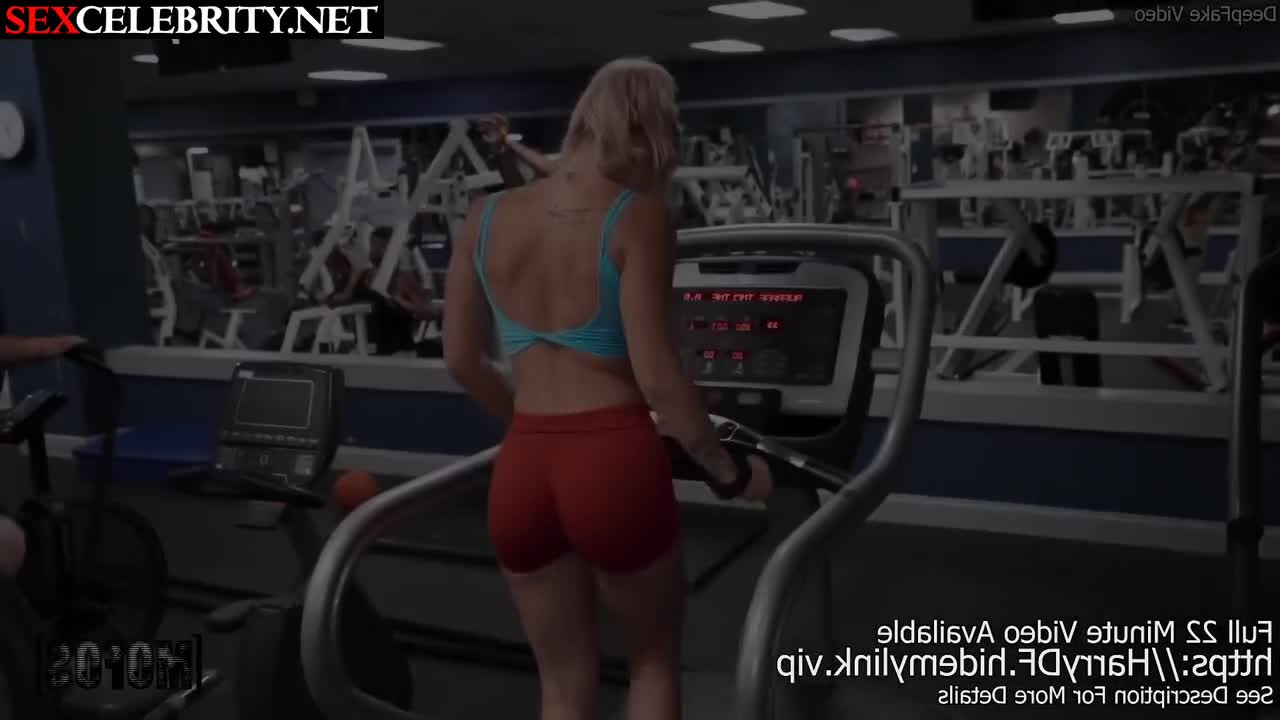 Dogging sex in gym / sweaty bitch fucked with trainer (Kiernan Shipka ai) - DeepFakesCeleb