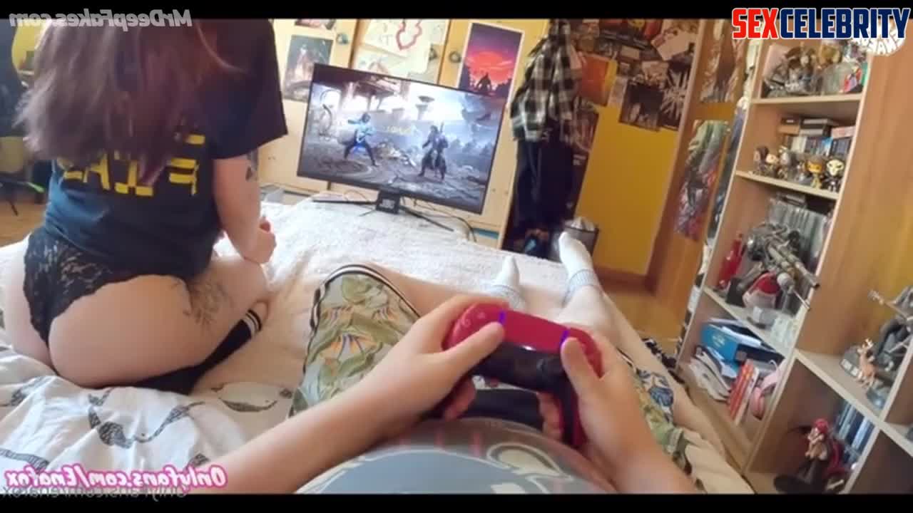 Aria Saki will fuck as soon as she get tired of playing the console, AI - DeepFakesCeleb