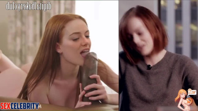 Horny teen Emma Stone takes on massive black cock [fake porn]